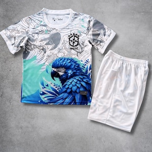 Brasil Kids Set, Brasil Special Edition Kids Set, Kids Football Kit , Brasil Kit Jersey, Soccer Kit For Kids, Gift for Boys and Girls