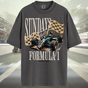 Vintage Formula One Racing T-Shirt, McLaren Team Racing Graphic Tee, Classic Race Car Shirt, Retro Motorsport Fan Apparel,Comfort Colors Tee