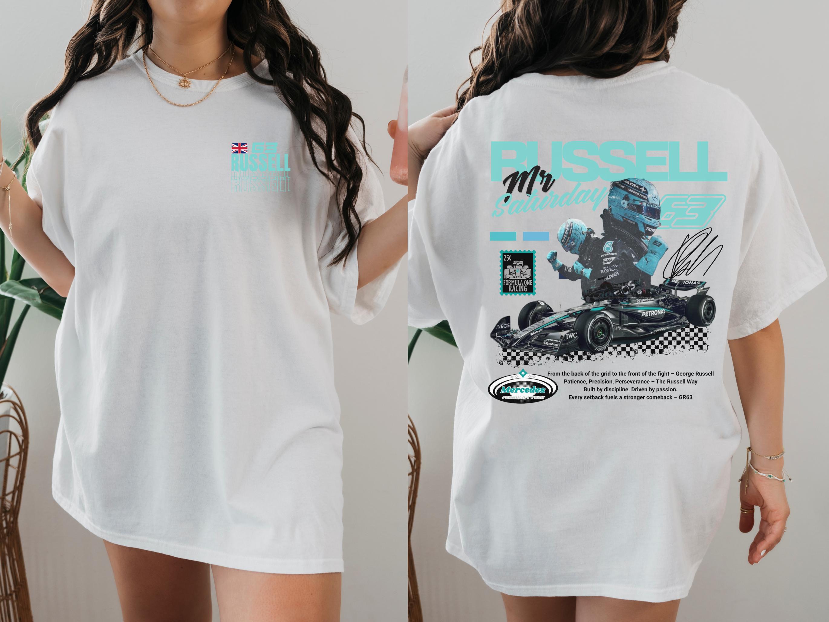 George Russell Sweatshirt, Racing Hoodie, Russell Fan Merch, Perfect ...