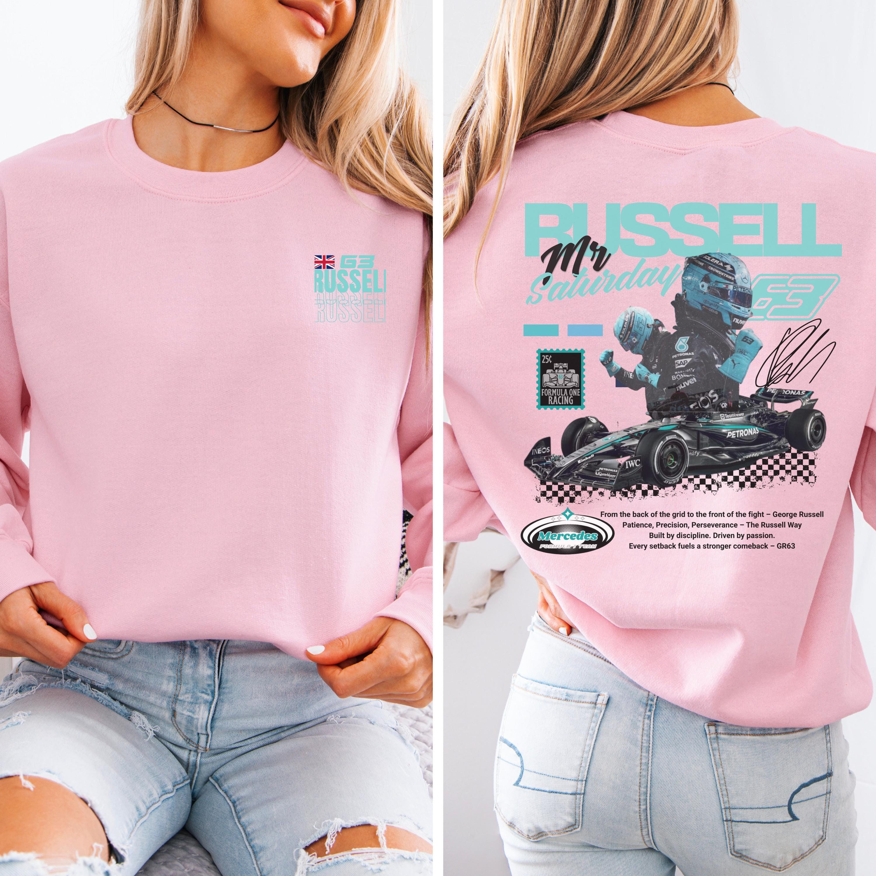 George Russell Sweatshirt, Racing Hoodie, Russell Fan Merch, Perfect ...