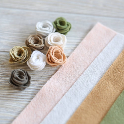 Thick Rustic Wool Felt Sheets - A Child's Dream