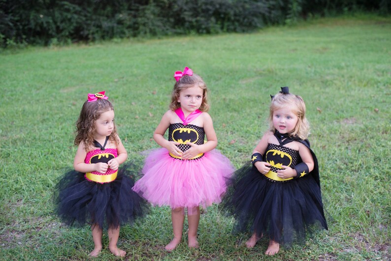 Wonder Woman Tutu Super Hero Tutu Halloween Costume Batman Robin Spiderman Superman INSPIRED tutu dress costume