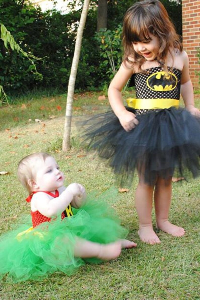 Wonder Woman Tutu Super Hero Tutu Halloween Costume Batman Robin Spiderman Superman INSPIRED tutu dress costume