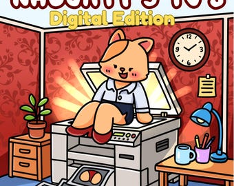 Niegrzeczne od 9 do 17: Słodka i zabawna kolorowanka z biurowymi perypetiami i futrzanymi przyjaciółmi dla dorosłych i nastolatków