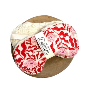 Soft Sleep Mask, Cotton Eye Mask, Floral Sleeping Mask, Lightweight Travel Mask, Gift For Women
