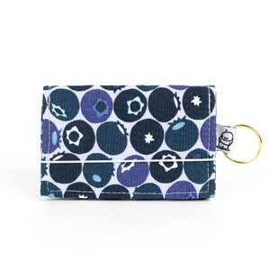 Cartera pequeña para identificación y tarjetas, tarjetero, billetera unisex, billetera vegana, tarjetero vegano, regalo de Maine
