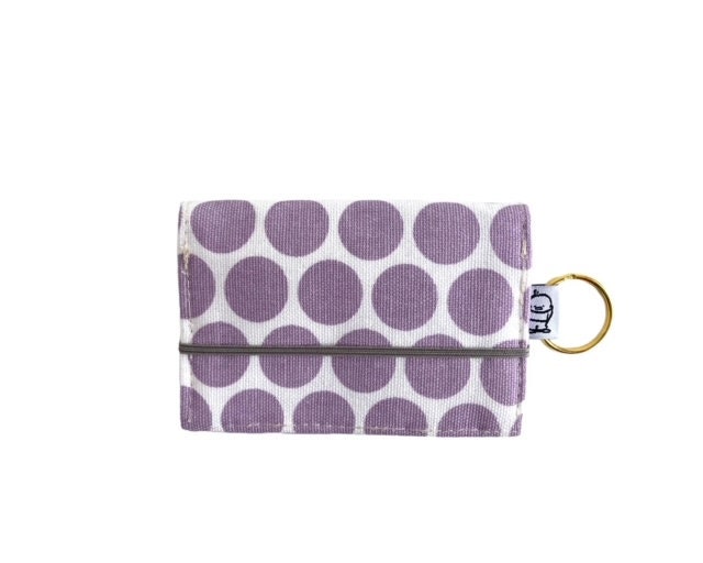 Tarjetero minimalista y funda para DNI, tarjetero unisex de tela, cartera vegana, tarjetero vegano, tarjetero