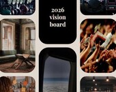 2026 Mood Board iPhone Wallpaper