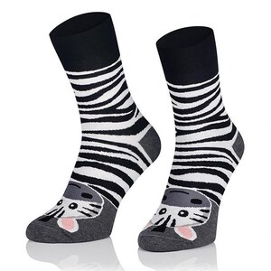 Zebra Wild Horse Unisex Socks, Socks, Funny Socks, Crazy Socks, Colorful Socks, Gift Idea, Perfect Gift, Mismatched