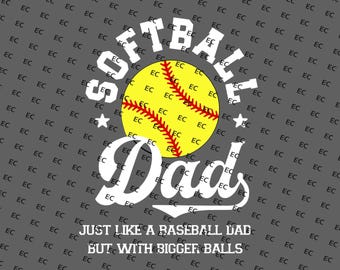 Softball Dad PNG