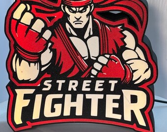 Street Fighter Lightbox