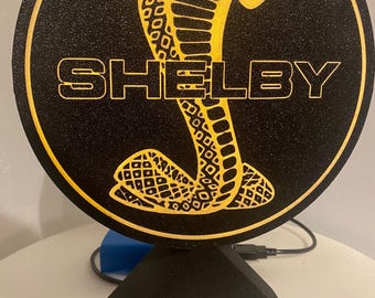 Ford Mustang GT Shelby Lightbox (table lamp)