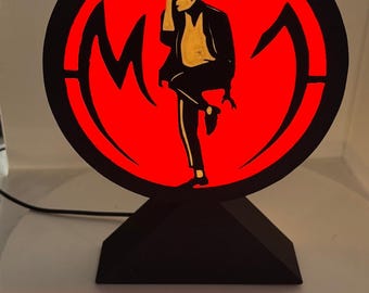 Michael Jackson Lightbox (table lamp)