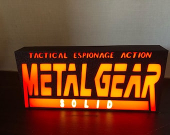 Metal Gear Solid Lightbox Konami