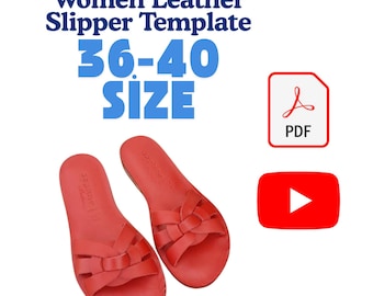 Sandal Design PDF | Digital Shoe Pattern | DIY Summer Sandal Template