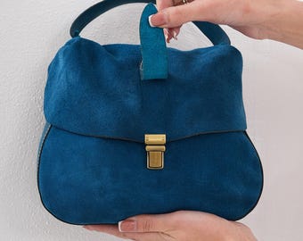 Leather Bag Pattern Template - Svg DXF PDF - DIY Purse Cutting File