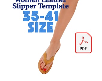 Sandal Design PDF | Digital Shoe Pattern | DIY Summer Sandal Template