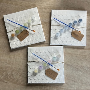 DIY-kit med texturerad konst | Skapa din egen texturerade konst | Kreativt presentset | Modern väggkonst | Texturerad konst | Konst för egen design