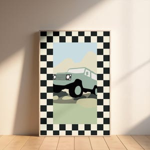 Land Rover Defender 90 Premium Poster 2