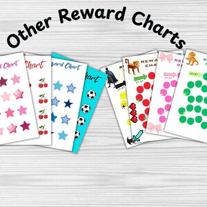 Chore Chart for Children, Sticker Chart, Reward Behaviour Chart ...