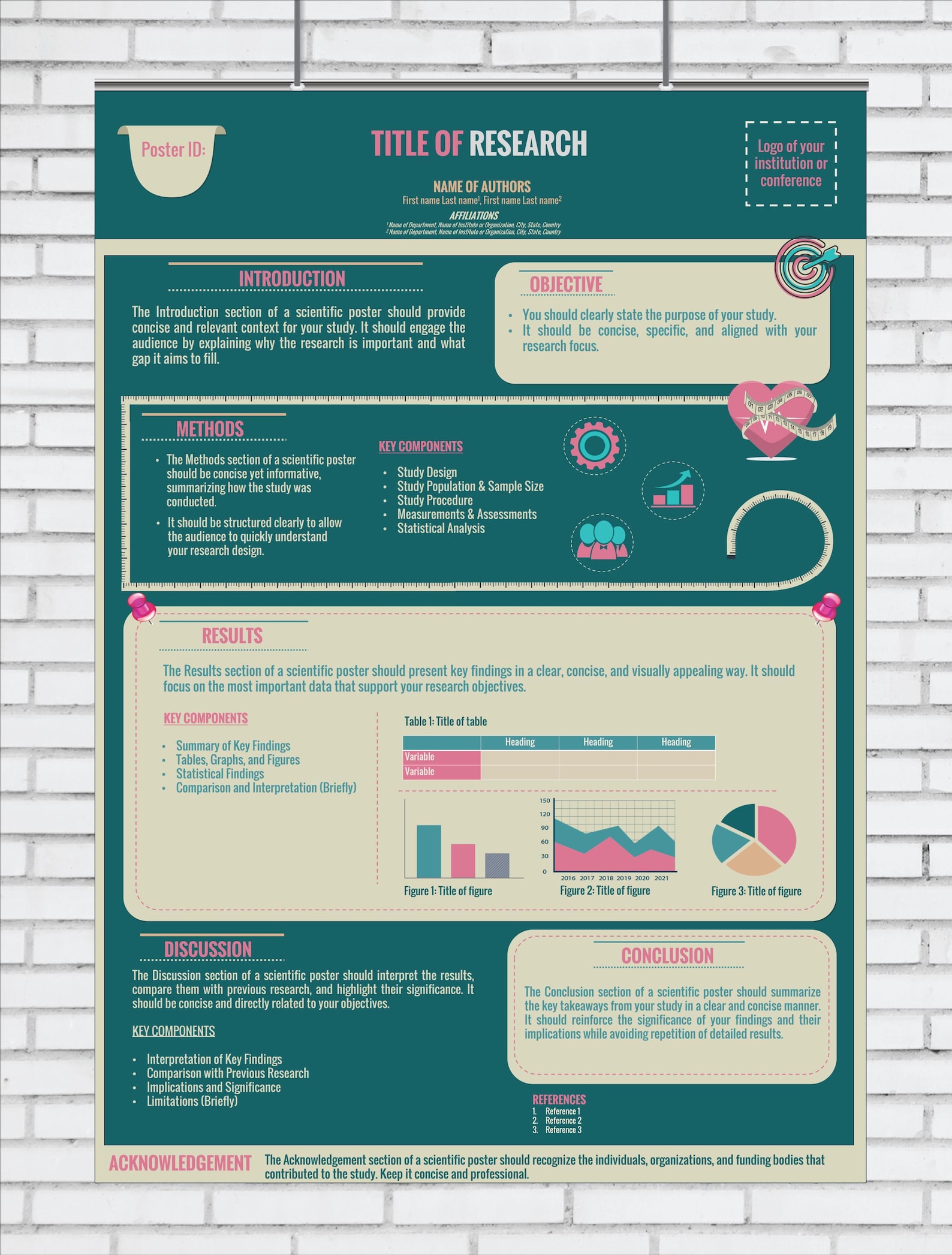 Research Poster Template / Academic and Scientific Conference Poster ...