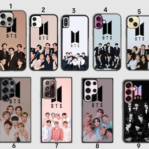 BTS Music - Cover iPhone Se X Xr Xs 11 12 13 14 15 16 Pro Max Mini Plus - Custodia Samsung Galaxy S21 S23 S24 S25 Ultra Note