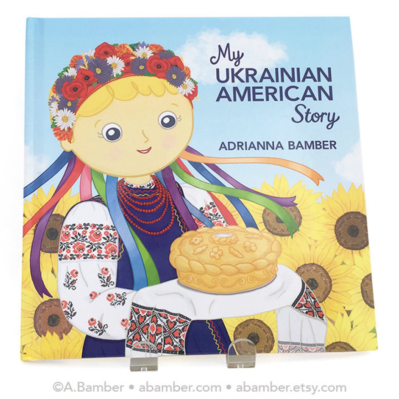 Hardcover Children's Book My Ukrainian American Story, Written and