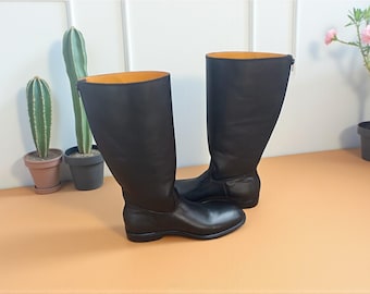Vintage 80s Military Leather Boots Veltheim Mountaineering Swiss | Size 8 (26cm) Swiss Mountain Boots | eBay main image 3