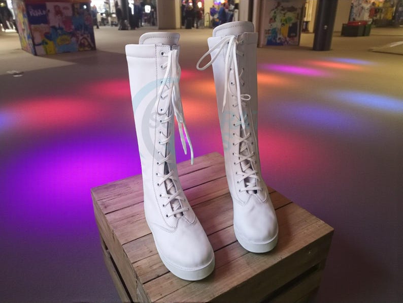 Custom Pro Wrestling Boots, Men Wrestling Boots, Pro Wrestling Boots, Leather Wrestling Boots, Custom Wrestling Boots, Lace Up Boots ,
