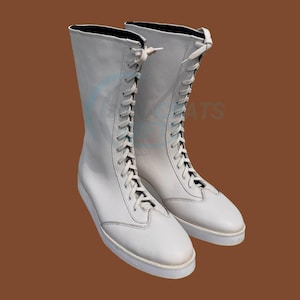 Men Wrestling Boots, Pro Wrestling Boots, Leather Wrestling Shoes, Custom Pro Wrestling Boots, Custom Wrestling Boots, Lace Up Boots