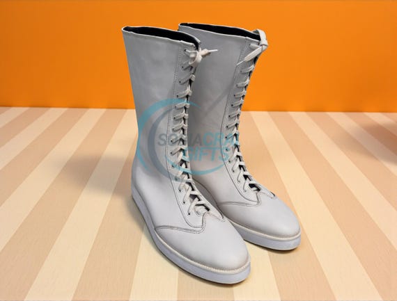 Men Wrestling Boots, Pro Wrestling Boots, Leather Wrestling Shoes, Custom Pro Wrestling Boots, Custom Wrestling Boots, Lace Up Boots