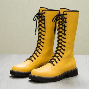 Custom Wrestling Shoes for Men & Women | Handmade Pro Fight Boots | Lightweight Training Footwear image 2