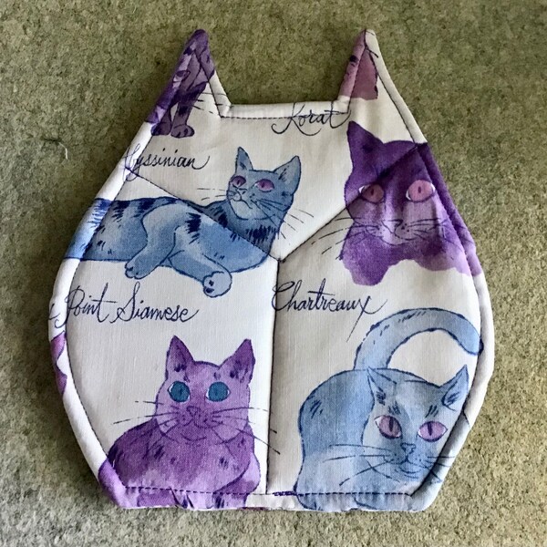 Cat Pot Holders Etsy