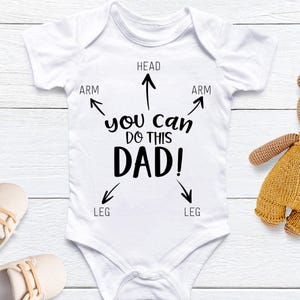 You Can Do This Dad! Funny New Dad Baby Onesie