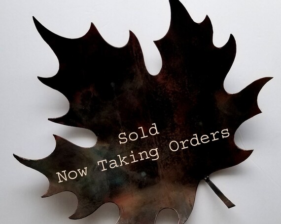 OH CANADA, Maple Leaf Serving Tray, Canadiana on Display, Steel Dish with Balls, Made in Canada, Key Holder, Bronze Finish, Cottage Gifts