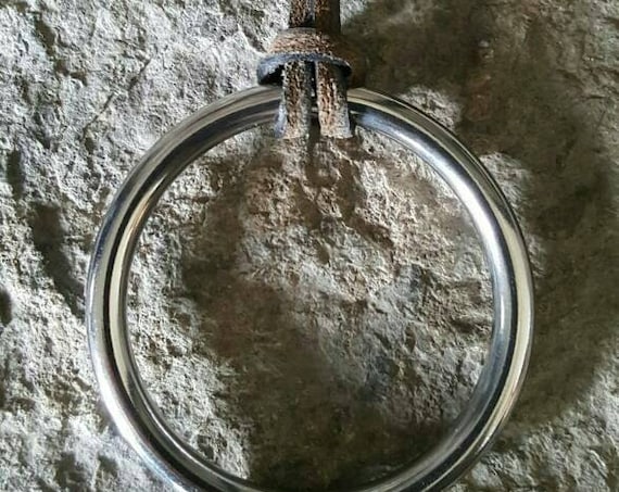 Round Pendant Circle of Life Jewelry Gift for Her Hypoallergenic Necklace Statement Piece & Leather Strap Canadian Made Holder for Glasses
