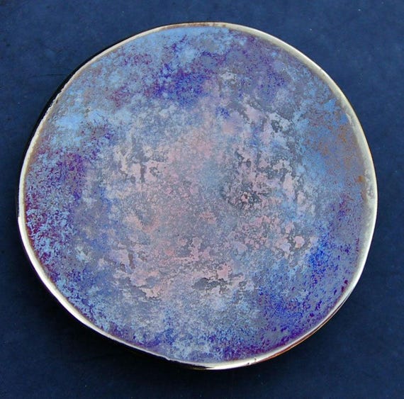 Solar Eclipse Keepsake Round Belt Buckle Belt Buckle Hand Forged Accessory fits 1-1/2" Belt Hypoallergenic Poncho Buckle Coat Belt Buckle