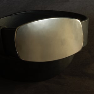 Silver Belt Buckle City Slicker Hand Forged Buckle Unisex | Etsy