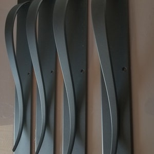 Door Handle Entry Door Hardware Door Pull Hand Forged Door Pull Black Door Pull Bronze Door Pull Exterior Door Hardware Barn Door  Pull