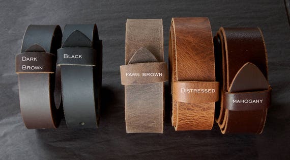 Belt with Snaps, Quality Leather Belt for Suit, Belt for Jeans, Custom Cut Leather Belts, 1.5" and 1.25" Wide, Made to Measure for YOU