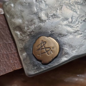 Monogrammed Belt Buckle &quot;Your Initial&#39;&#39; Keepsake Great Gift & Gift Bag Hypoallergenic Unisex Buckle Stainless Steel For 1.5&quot; Leather Belt