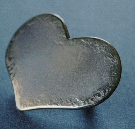HEART Belt & Buckle Sweet 16 Love Gift Heart Shaped Buckle Valentine Gift Anniversary Gift Buckle Fits 1-1/2" Leather Belt for Jeans