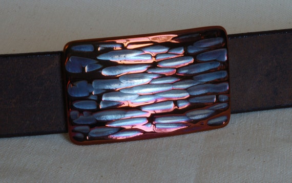 Belt Buckle ~ Hypoallergenic Suit Buckle ~ Multicolour ~ Stainless Steel Buckle Fits 1.25" Belt Canadian Made Originals ~ Gift Bag Included