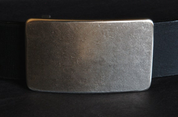 plain belt buckles uk