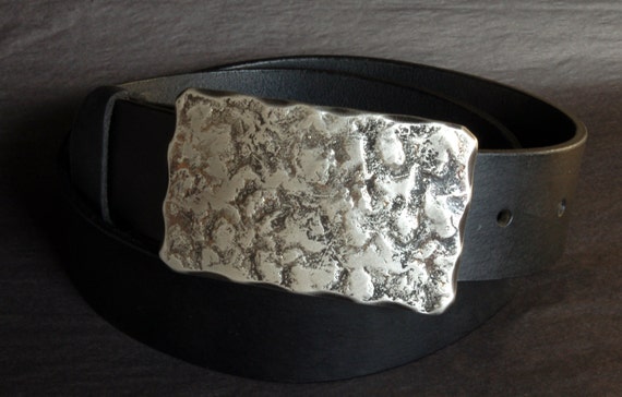 Belt Buckle, Hand Forged Buckle, Made in Canada, Work Gear, Anvil Textured Buckle, Jean and Workwear, Canadian Belt Buckle, Guy Gift w/Bag