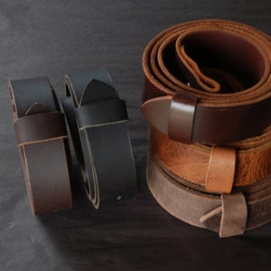 Leather Belt with Snaps, Belt for Jeans, Belt for Suit, Custom Cut Leather Belts, 1.5 or 1.25 Wide, Belts with Snaps, Made to Measure image 7