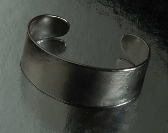 Silver Cuff Bracelet ~ Hand Forged ~ Anvil Textured ~ Bestie Gift ~ Bridesmaid Gifts ~ Signed Original by Aucoin ~ Custom Sizes Available