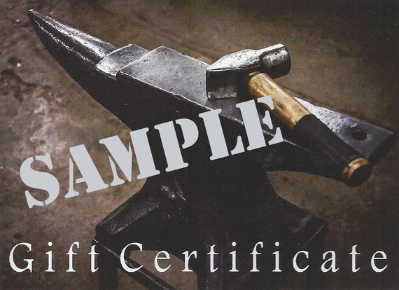 E Gift Certificate 100 DOLLARS Downloadable Gift Card Voucher E-Gift Certificate E-Gift Card or Certificate for Belts Buckles & Accessories