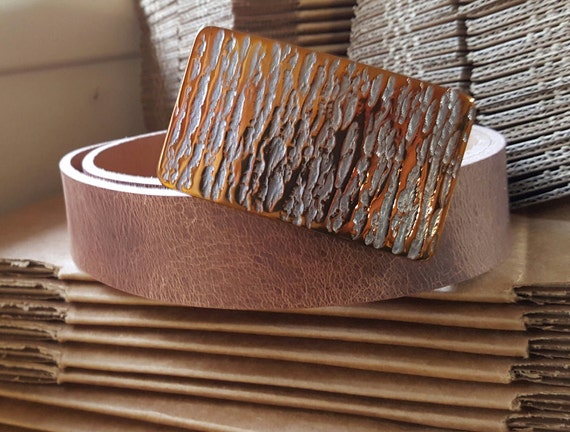 Belt Buckle, Made in Canada, Hypoallergenic, Hand Forged Accessories, Solid Stainless Steel, Guy Gifts, Fits 1.5" Belt For Jeans, Unisex