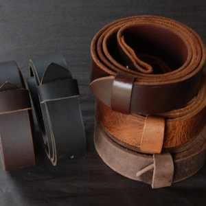 Leather Jean Belt with SNAPS Leather Suit Belt Belt with Snaps Interchangeable Custom Cut Leather Belt with snaps 1.5&quot; and 1.25&quot; Wide Belt